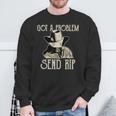 Got Problem Send Ripintage Retro Sweatshirt Geschenke für alte Männer