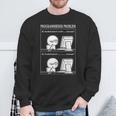 Programmer Problem Es Works Computer Nerd Sweatshirt Geschenke für alte Männer