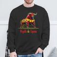 Proud Of Spain Bull Flags Español Pamplona Sweatshirt Geschenke für alte Männer