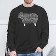 Psalm 23 Bibleerse Writing Sweatshirt Geschenke für alte Männer