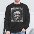 Punk Not Dead Rockero Punk Rock Camisa de entrenamiento Regalos para ancianos