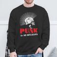 Punk Is My Religion I Punk & Anarchy For Punk Rock Sweatshirt Geschenke für alte Männer