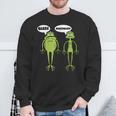 Quark Skimmed Curk Frog S Sweatshirt Geschenke für alte Männer