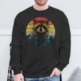 Raccoon For Mapache Marten Raccoon Sweatshirt Geschenke für alte Männer