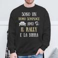 Rally Auto Uomo Divertente Idea Regalo Birra Felpa Regalos para ancianos