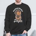 Rauhaard Dachshund Papa Dachshund Teckel Rauhaard Dachshund Sweatshirt Geschenke für alte Männer