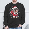 Rauhaardackel Dog Christmas Sweatshirt Geschenke für alte Männer