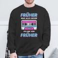 Retro Cassette 70S 80S Fancy Dress 80S 90S Festival Sweatshirt Geschenke für alte Männer