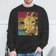 Retro Goat Sweatshirt Geschenke für alte Männer