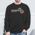 Retro Line Air For Supply 80S Style Sunset Music Lover Sweatshirt Gifts for Old Men