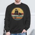 Retro Scooter Moped Intage Moped Sweatshirt Geschenke für alte Männer