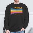 Retrointage 70S Praga Repubblica Ceca Felpa Regalos para ancianos