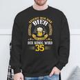 Rich Mir Das Bier Ihr Fools Der König Wird 35 Birthday Sweatshirt Geschenke für alte Männer