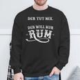 Rum Drinker Sweatshirt Geschenke für alte Männer