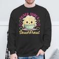 Sauerkraut Sweatshirt Geschenke für alte Männer