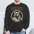 Saufen Bär Es Schmeckt Schon Wieder Wieder Sweatshirt Geschenke für alte Männer