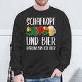 Schafkopf Und Bier Darum Bin Ich Hier Schafkopf Und Bier Darum Sweatshirt Geschenke für alte Männer