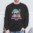 Schlafi Schlafi Sad Hamster Hamsti Sweatshirt Geschenke für alte Männer