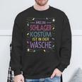 My Schlager Costume Ist In Der Wäsche Schlager Party Outfit S Sweatshirt Geschenke für alte Männer