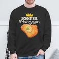 Schnitzel Princess Sweatshirt Geschenke für alte Männer