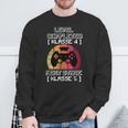 School Gymnasium 5Th Class Gaming Stage Sweatshirt Geschenke für alte Männer