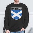 Scotland Flag Scottish Flag Football Fan Sweatshirt Geschenke für alte Männer