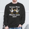 With Seagull Möwie Noch Een Plattdeutsch Norddeutsch Text S Sweatshirt Geschenke für alte Männer