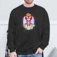 Serbia Balkan Jugo Serbia Srbija Serbe Sweatshirt Geschenke für alte Männer