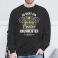 So Sieht Ein Richtig Cool Hausmeister Sweatshirt Geschenke für alte Männer