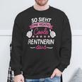 So Sieht Eine Richtig Coole Rentnerin Aus I Rente Sweatshirt Geschenke für alte Männer