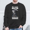 With Soiele Idioten Und Nur Eine Sense Cat Sweatshirt Geschenke für alte Männer