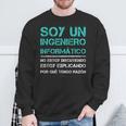 Soy Ingeniero Informático Regalo Graduación Ingeniero Camisa de entrenamiento Regalos para ancianos