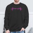 Sportschützenverein Herzschlag Schützenfest Sweatshirt Geschenke für alte Männer