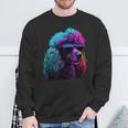 Standard Poodle Dogs Standard Poodle Sweatshirt Geschenke für alte Männer