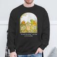 We Must Stop Eating Cried Toad As He Ate Another Frog Meme Sweatshirt Gifts for Old Men