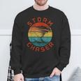Storm Chasing Tornado Chaser Meteorologist Meteorology Sweatshirt Gifts for Old Men