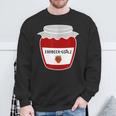 With Strawberry Gsälz Strawberrmmarmalade Swabian Schwoba Schwaben Sweatshirt Geschenke für alte Männer