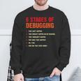 Sviluppatore Debugging Computer Scientist Geek Coder Felpa Regalos para ancianos