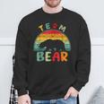 Team Bear Ich Wählle Den Bären Sweatshirt Geschenke für alte Männer