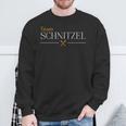 With Team Schnitzel I Loveiennese Schnitzel Lieblingsobst Sweatshirt Geschenke für alte Männer