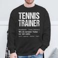 Tennis Trainer Tennis Trainer Sweatshirt Geschenke für alte Männer