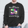 Testbild 80S Kostüm Ist In Der Wäsch German Langu Sweatshirt Geschenke für alte Männer