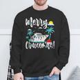 Tropical Heartbeat Christmas Cruise Merry Cruisemas Sweatshirt Gifts for Old Men