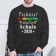 Tschüss Kindergarten Hello School 2024 Kita Sweatshirt Geschenke für alte Männer