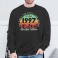 Uomo 1997Intage Regali 24 Anni 24° Compleanno Retrò Annata Felpa Regalos para ancianos