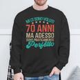Uomo 70 Anni Adesso Sono Perfetto Regalo Compleanno Per I 70 Anni Felpa Regalos para ancianos