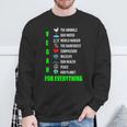 Vegan For Allegan Sweatshirt Geschenke für alte Männer