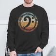 Vintage Bass Clef Bass Guitar For Bassist Sweatshirt Geschenke für alte Männer