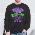 Vintage Da Ragazzo Con Monster Truck Are My Jam Truck Felpa Regalos para ancianos