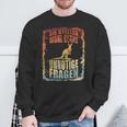 Vintage Kangaroo Du Stelle Wohl Gerne Unnecesse Questions Sweatshirt Geschenke für alte Männer